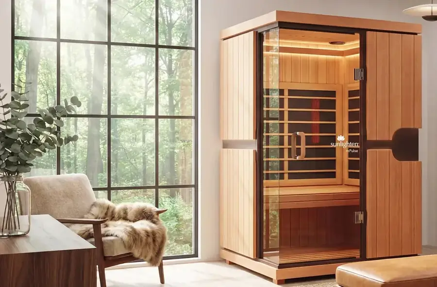 Sunlighten mPulse infrared sauna cabin