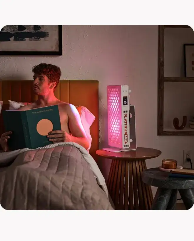 PlatinumLED BioMax red light therapy panel