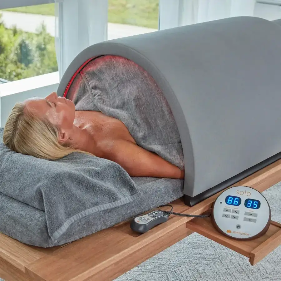 Sunlighten Solo portable infrared sauna