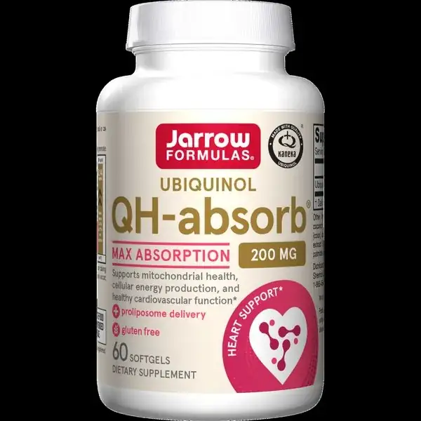 Jarrow CoQ10 Ubiquinol bottle