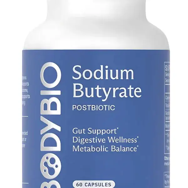 BodyBio Tributyrin Plus bottle